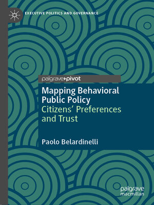cover image of Mapping Behavioral Public Policy